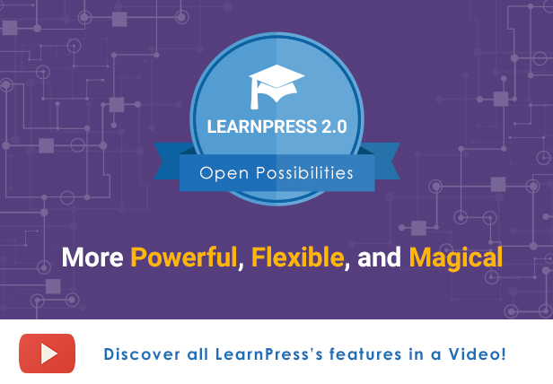 LearnPress 2.0 - Leistungsfähiger, flexibler und magischer
