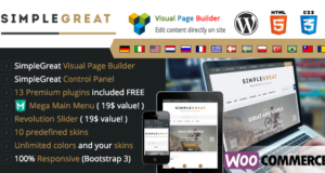 SimpleGreat - Premium WordPress WooCommerce Thema