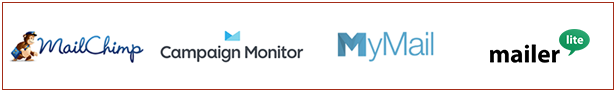 MailChimp, CampaignMonitor, MailerLite oder MyMail Plugin
