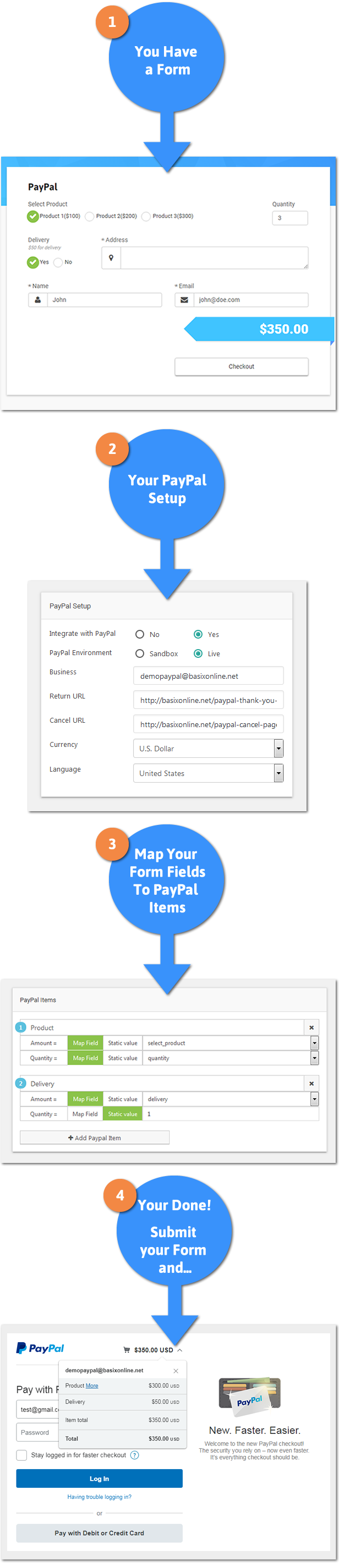 WordPress Formular-Generator - PDF Creator Features