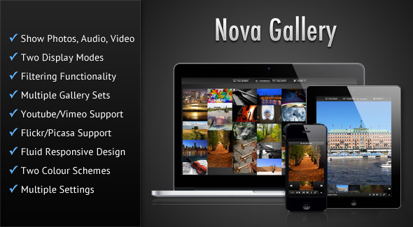 Nova Gallery - Responsive HTML5 Multimedia Galerie