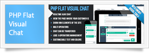 PHP Flacher visueller Chat