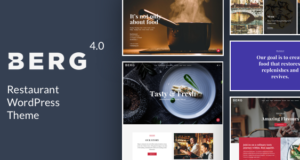BERG – Restaurant WordPress Template