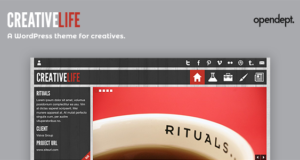 CreativeLife – WordPress Template für Kreative