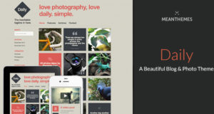 Täglich - Ein schönes WordPress Blog & Foto Thema