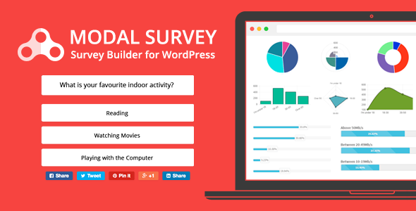 Modal Survey - WordPress Umfrage, Umfrage und Quiz Plugin