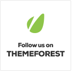 Folge uns auf Themeforest