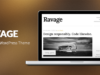 Ravage: Großes und fettes WordPress Layout