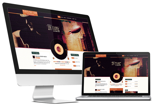 Musik-WordPress-Vorlage