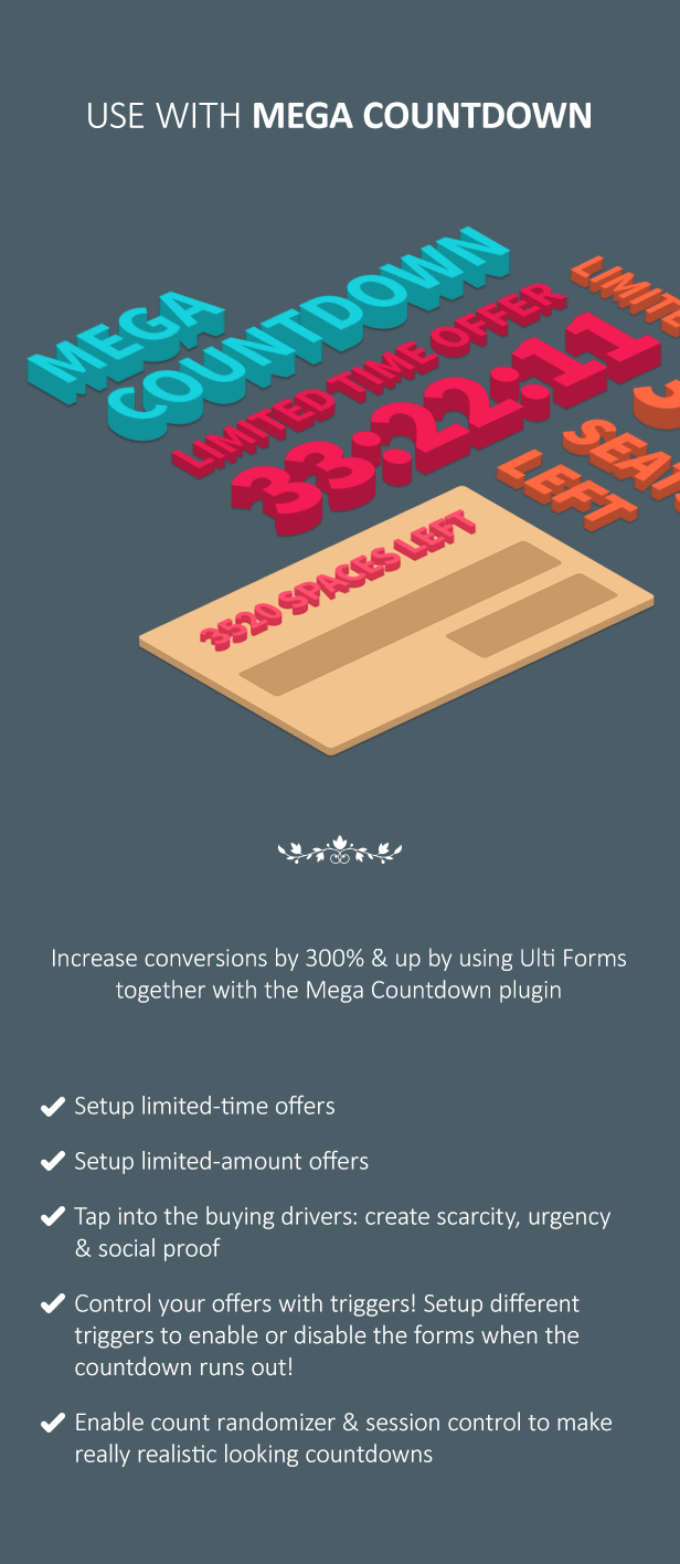 Wordpress Form mit Countdown-Timer, WordPress E-Mail-Option mit Countdown-Timer, WordPress Anmeldung mit Countdown-Timer