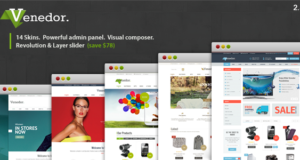 Venedor – WordPress + WooCommerce Vorlage