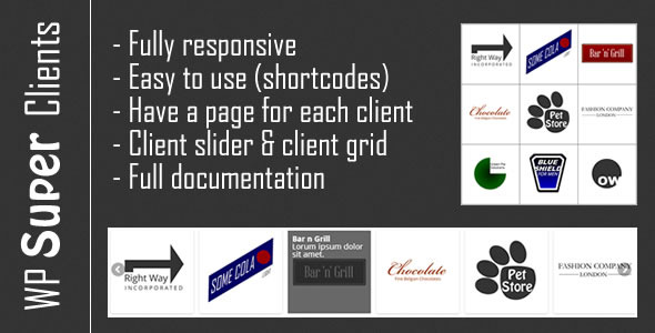 Responsive Client Grid und Slider