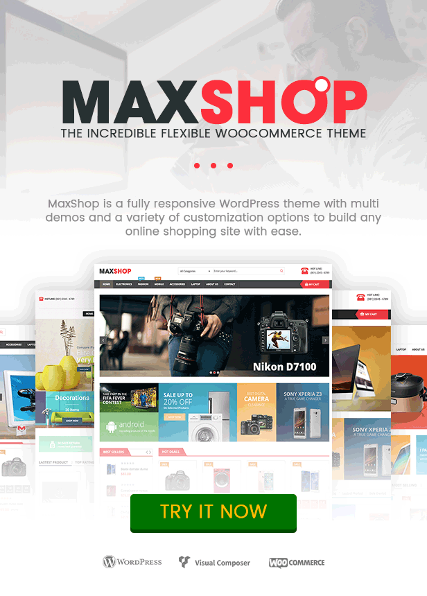 Maxshop - WordPress WooCommerce Layout