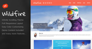 Wildfire – Responsives Portfolio-Design