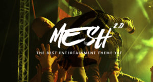 MESH | Musik, Band, Musiker, Veranstaltung, Club Template