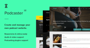 Podcaster – Multimedia WordPress Template