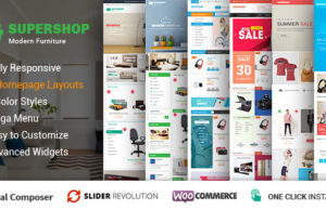 Supershop – Responsive WooCommerce Shopping WordPress Vorlage