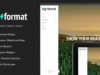 BigFormat - Responsive Vollbild WordPress Vorlage