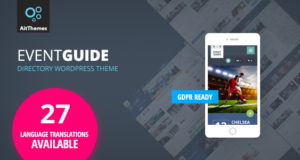 Event Guide – Ultimatives Directory Listing Template für Events, Konzerte, Gigs, Museen oder Galerien