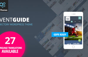 Event Guide – Ultimatives Directory Listing Template für Events, Konzerte, Gigs, Museen oder Galerien