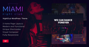 Miami | Disco Nacht Club WordPress