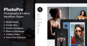 PhotoPro – Fotografie WordPress Layout