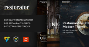 Restaurator – Restaurant & Cafe WordPress Template