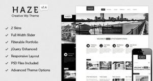Haze – Schönes WordPress Vorlage