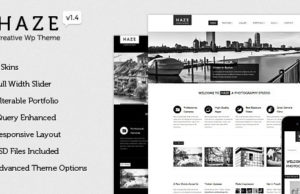 Haze – Schönes WordPress Vorlage
