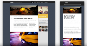 Rudder – Responsive HTML5 / CSS3 Lifestyle Blog
