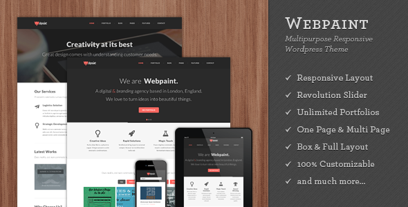 Rufio - 2 in 1 Responsive WordPress-Layout