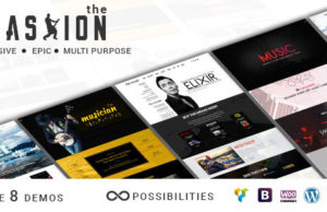 DIE LEIDENSCHAFT – Multipurpose Film Video & Musik WP Template