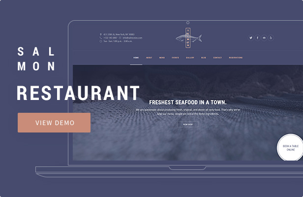 Lachs - Restaurant WordPress Layout