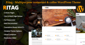 Essen Restaurant Kaffee Pizza Cafe WordPress Template rtl