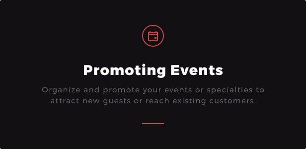 Werbeveranstaltungen: Organisieren und bewerben Sie Ihre Veranstaltungen oder Spezialitäten, um neue Gäste zu gewinnen oder bestehende Kunden zu erreichen.