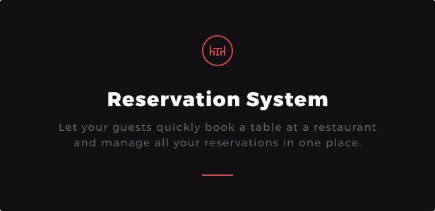 Reservierungssystem: Lassen Sie Ihre Gäste schnell einen Tisch in einem Restaurant reservieren und verwalten Sie alle Ihre Reservierungen an einem Ort.