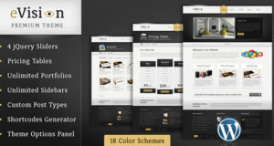 eVision – Blog und Portfolio WordPress Layout