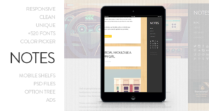 Notizen – Persönliches WordPress Layout