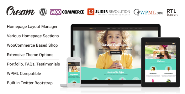 Creme - WooCommerce WordPress Template