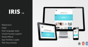 Iris – Sauber / Responsiv / Ajax / WordPress