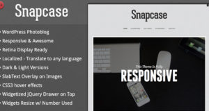 Snapcase – Responsive WordPress Fotoblog Layout