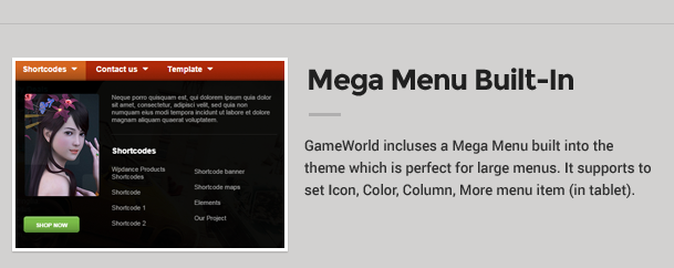 Mega-Menü