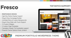 WP Fresco Responsive Portfolio Thema