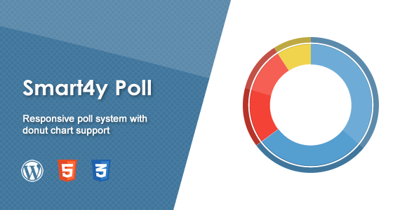 Smart4y Umfrage - Responsive WordPress Plugin mit Donut Chart