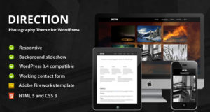 Richtung – Fotografie Template für WordPress