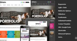 Helm Responsive Portfolio für WordPress