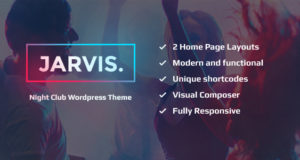 Jarvis – Nachtclub, Konzert, Festival WordPress Template