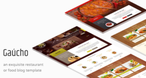 Gaucho – Essen & Restaurant WP Thema