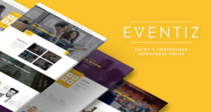 Eventiz – Responsives WordPress Template für Konferenzveranstaltungen