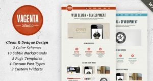 Magenta – Saubere und einzigartige WordPress-Vorlage